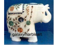Agra handicraft work elephant ht 5" e-561